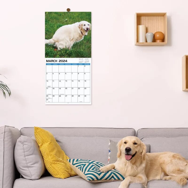 2024 The Funniest Calendar Of This Century | The "Artistic Expression" Of Furry Friends