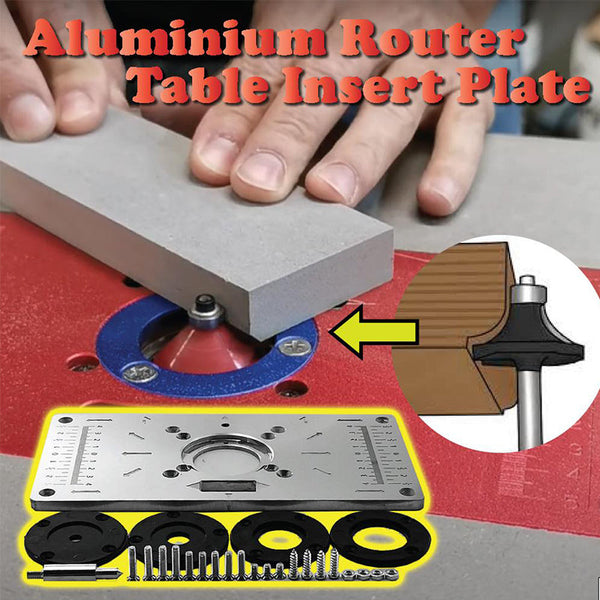 Aluminium Router Table Insert Plate