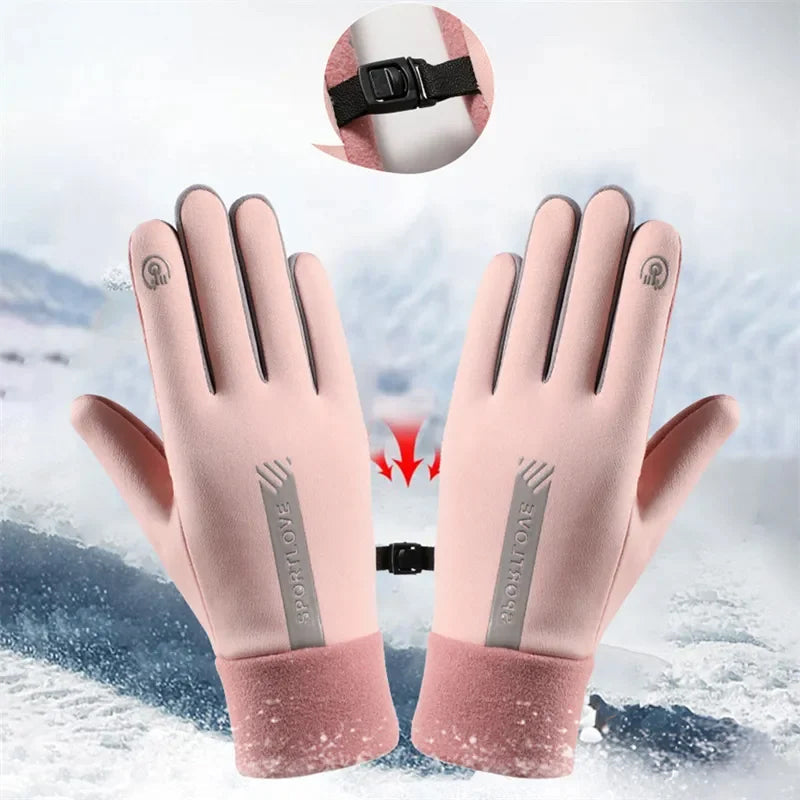 Winter Outdoor Touch Screen Thermal Gloves Unisex