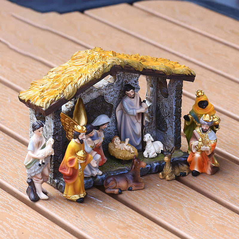 Nativity Manger Scene Figurines Set