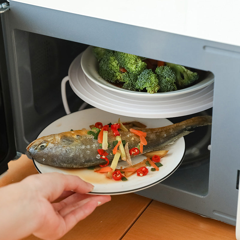 Multifunctional Microwave Heating Tiered Tray Rack