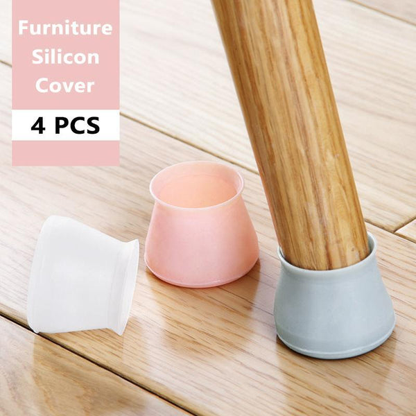 Furniture Silicone Protection Cover Chair Leg Floor Protectors