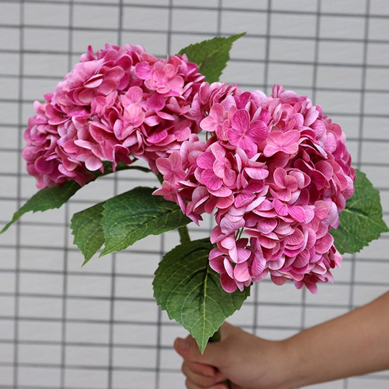 Artificial Hydrangea Blossoms for Outdoor Use