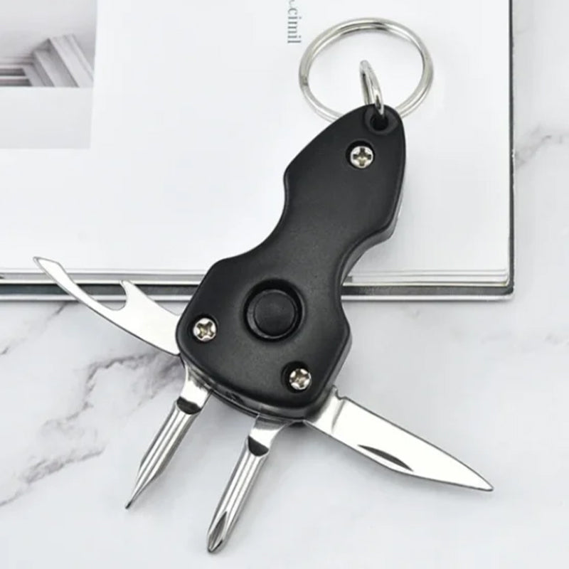 Multifunctional Folding Keychain