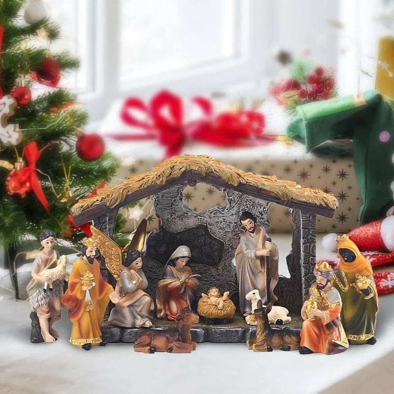 Nativity Manger Scene Figurines Set