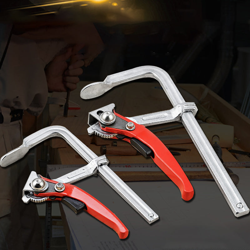 Upgrade Quick Ratchet Track Saw Guide Rail Clamp