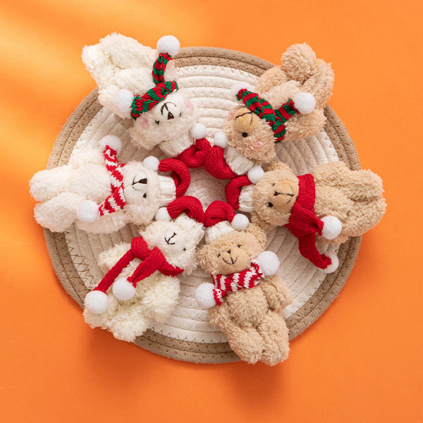 Scarf Bear Ornament