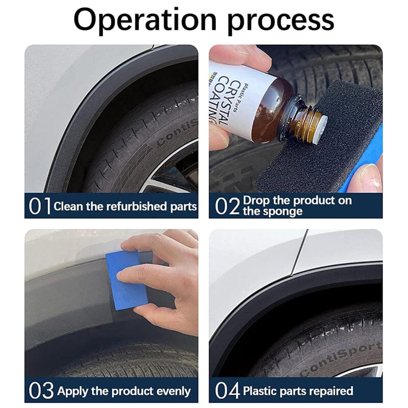 Plastic Parts Crystal Coating, Car Refurbishment Agent