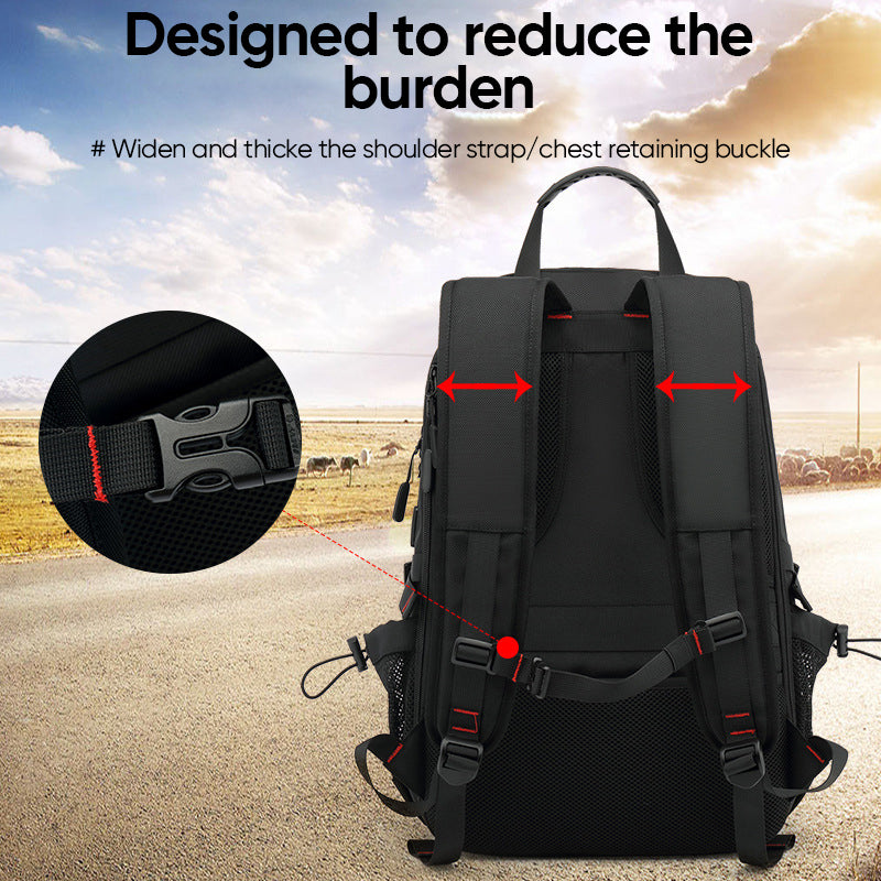 Large Capacity Expandable Travel Backpack