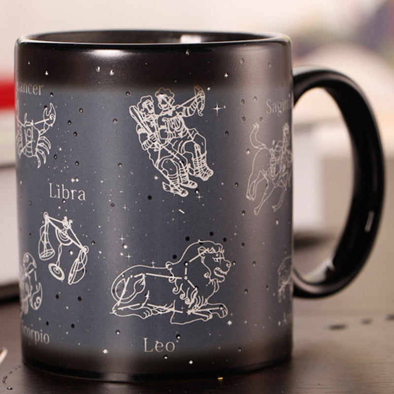 12 Constellations Magic Color Changing Star Mug