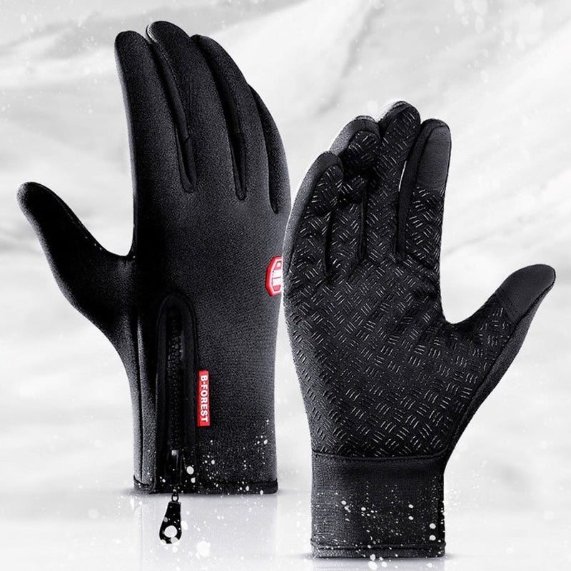 Water Resistant Thermal Gloves Unisex Winter Outdoor Running Cycling Mitten