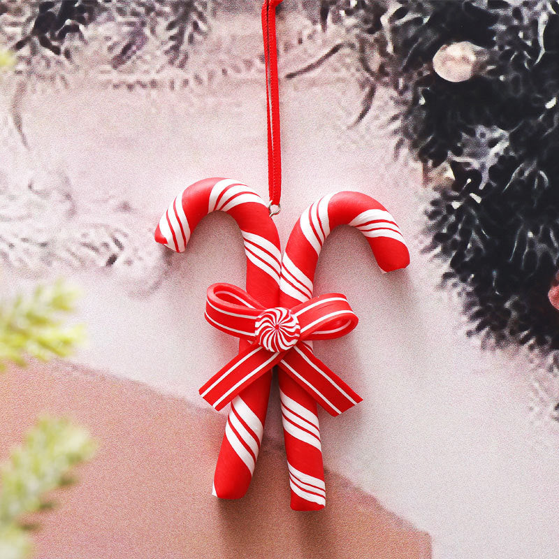 Clay Christmas Tree Pendant