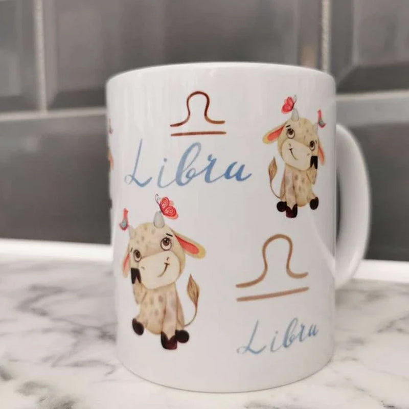 Cartoon Zodiac Mugs Horoscope Gift