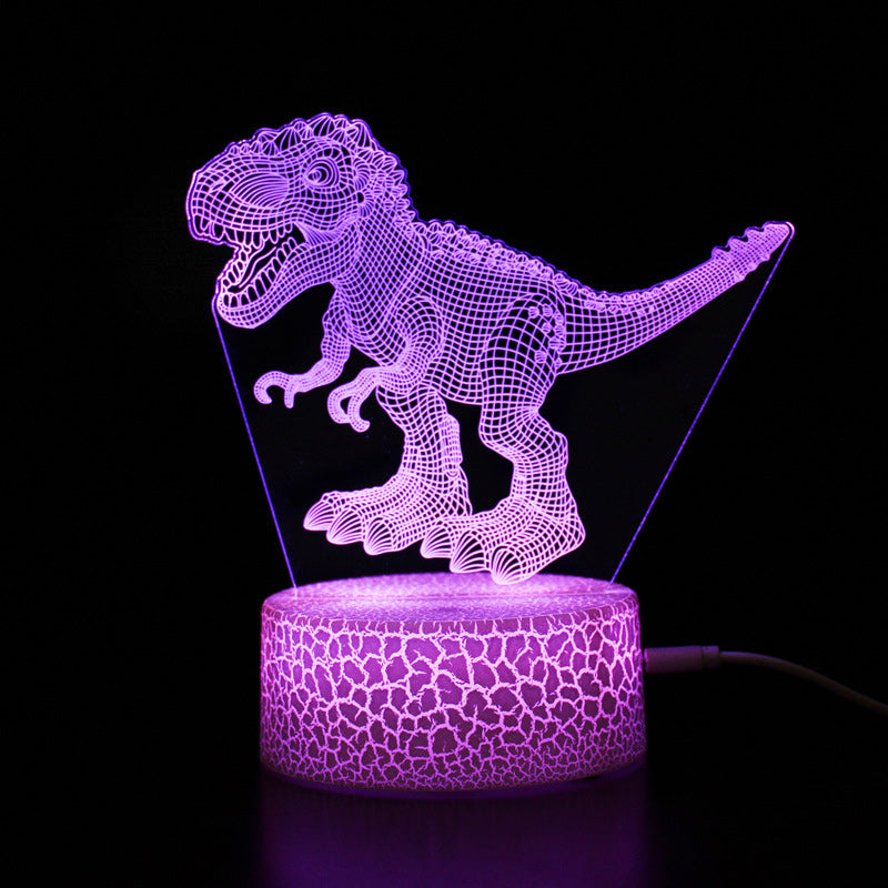 Multi-style Remote Control Color Dinosaur LED Night Light