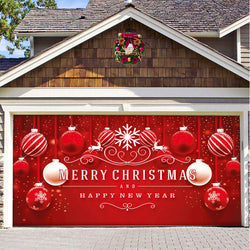 Christmas Garage Door Banner Decoration