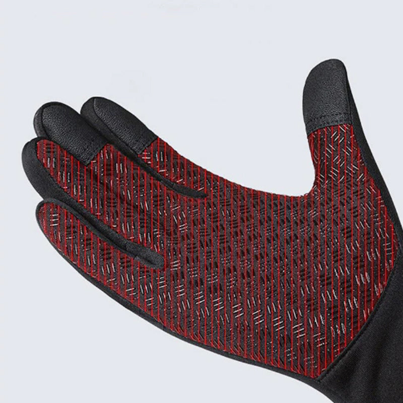 Water Resistant Thermal Gloves Unisex Winter Outdoor Running Cycling Mitten