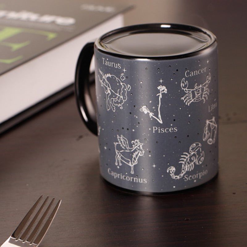 12 Constellations Magic Color Changing Star Mug