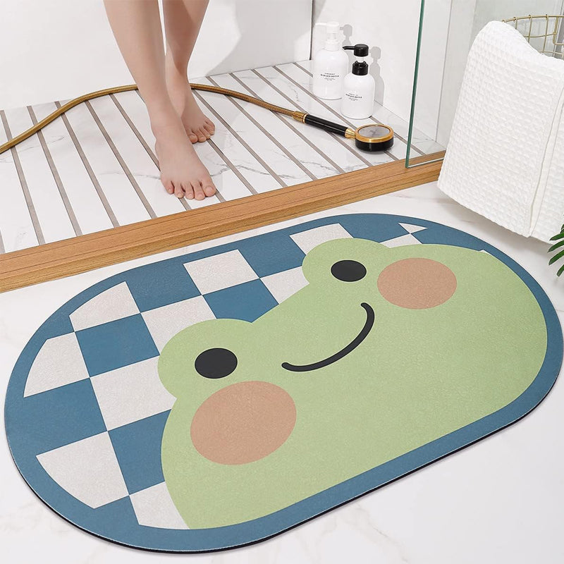 Cute Cartoon Bathroom Super Absorbent Quick Dry Mat