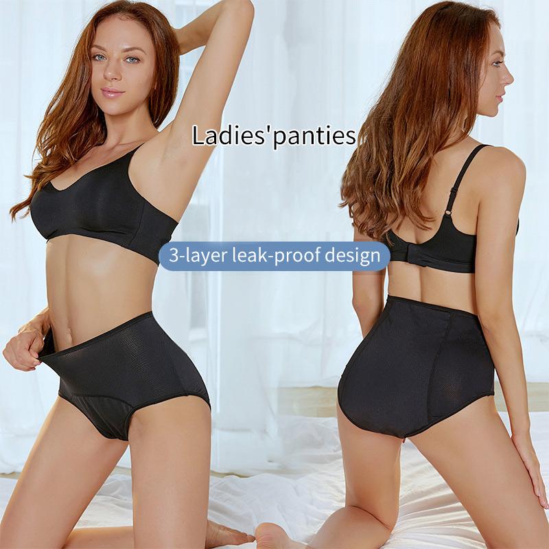 Women Menstrual Panties Three-layer Leak-proof Underwear