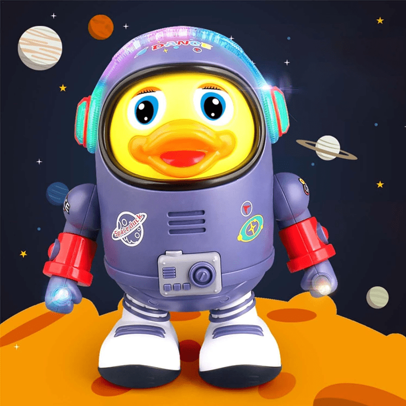 Electric Dancing Space Duck Musical Interactive Toy