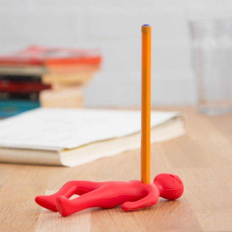 Dead Man Novelty Silicone Holder for Pens & Pencils