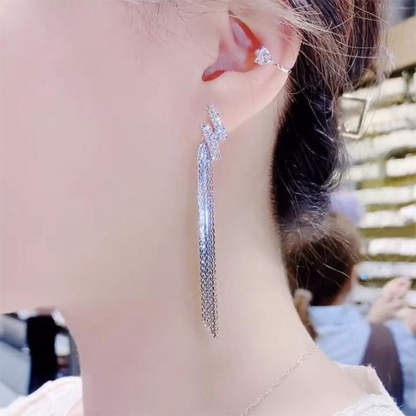 Sterling Silver Tassel Earrings