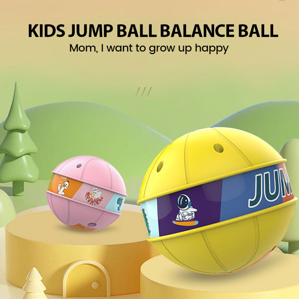 Glowing Ankle Skip Jumping Ball for Kids