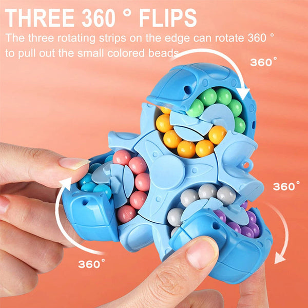 Six-sided Rotating Fingertip Rubik's Cube