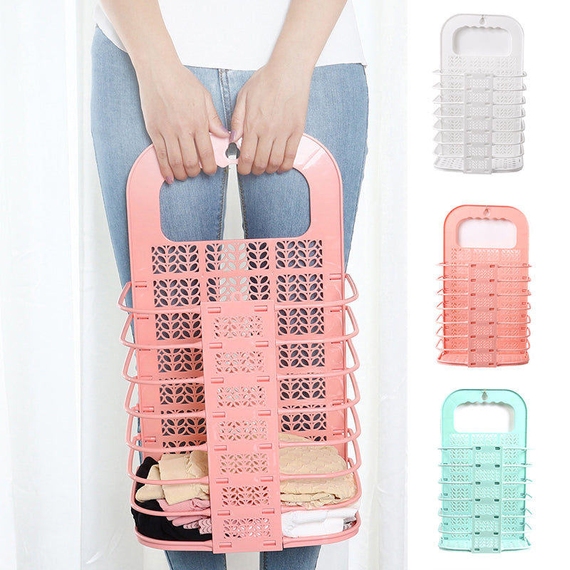 Folding Wall-mounted Non-Perforated Storage Baskets