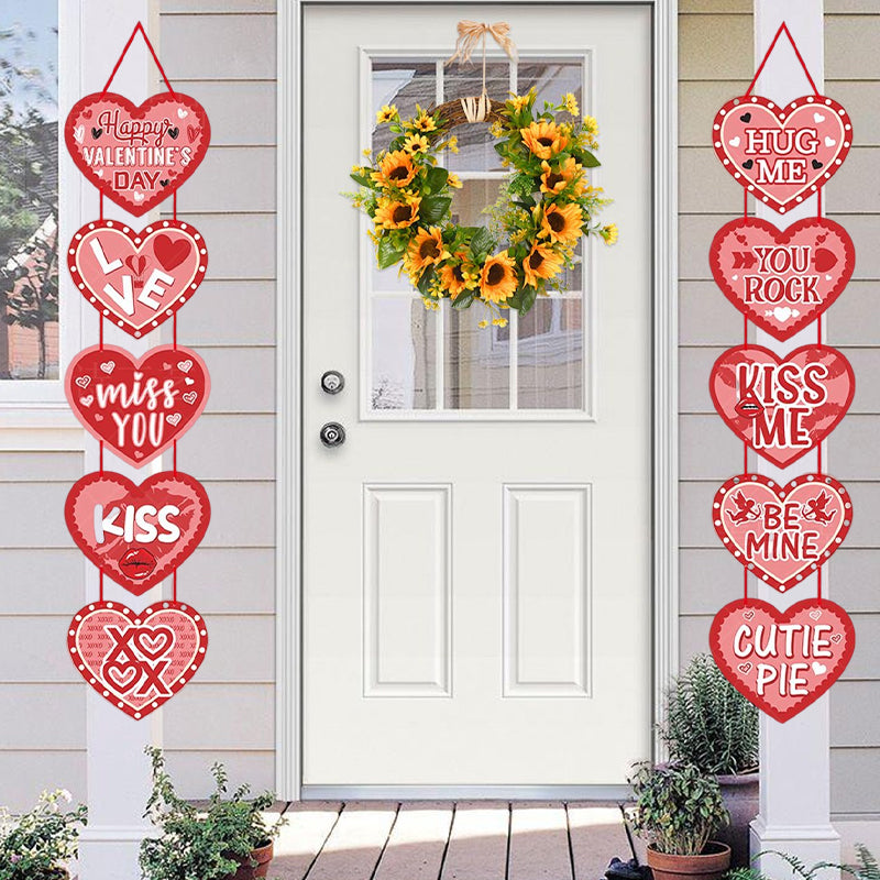 Happy Valentines Day Party Decoration Banner