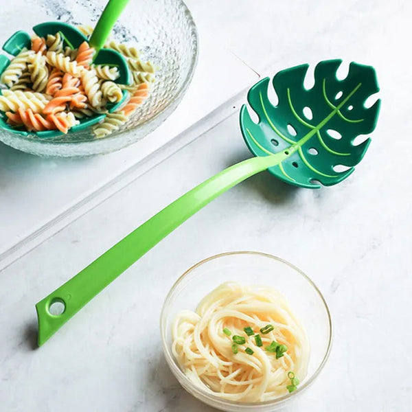 Green Leaf Colander