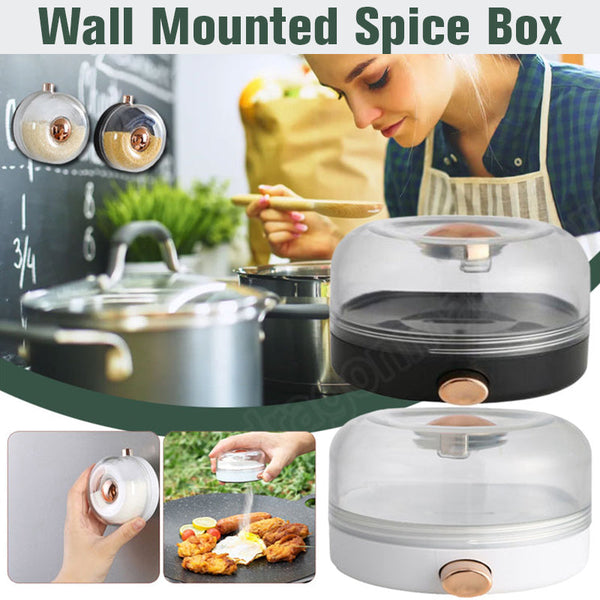 Magnetic Wall-mounted Seasoning Jar