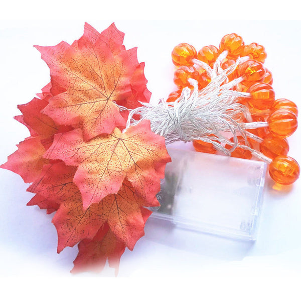 Simulation Maple Leaf String Lights