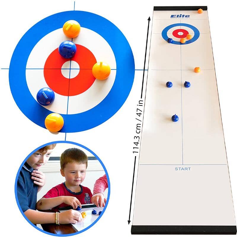 Tabletop Mini Curling Ball Game