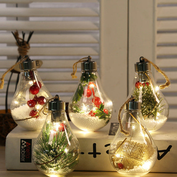 LED Micro Landscape Christmas Tree Deocr Bulbs