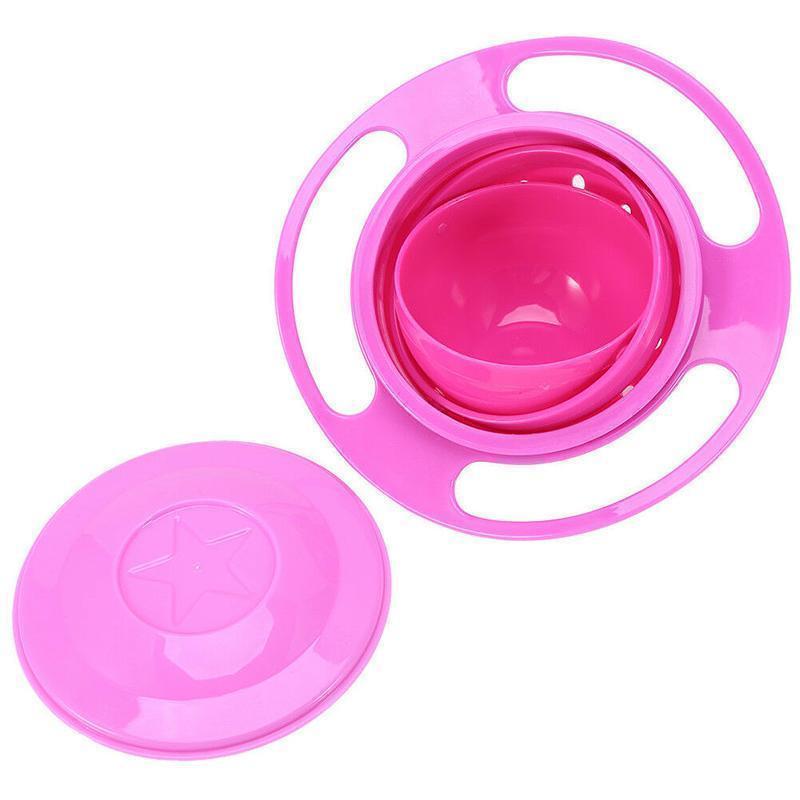 Baby Universal 360 Degree Spill-Proof Gyro Bowl (3 Colors)