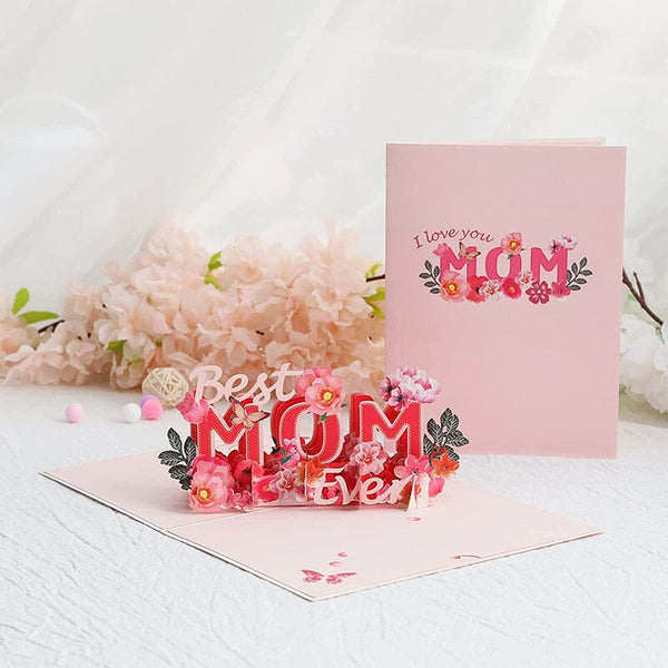 3D Greeting Cards - Warm Gift for Mum