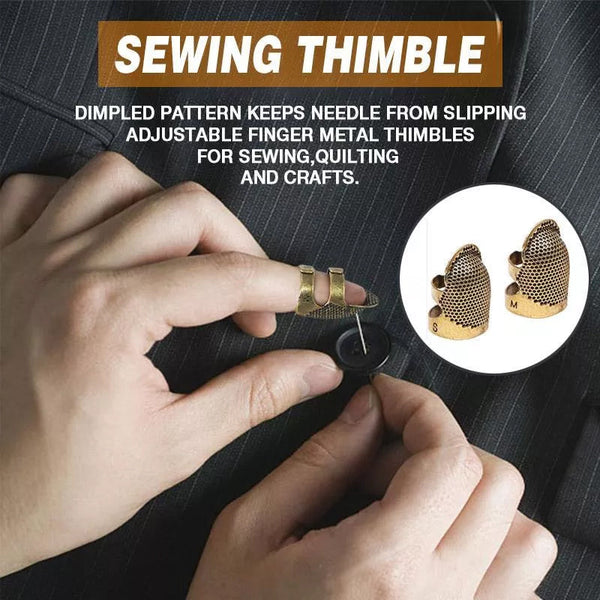 2 Pack Sewing Thimble Finger Protectors