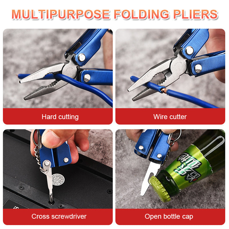 8-In-1 Multi-Function Tool Pliers