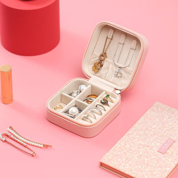 Portable Exquisite Jewelry Storage Box