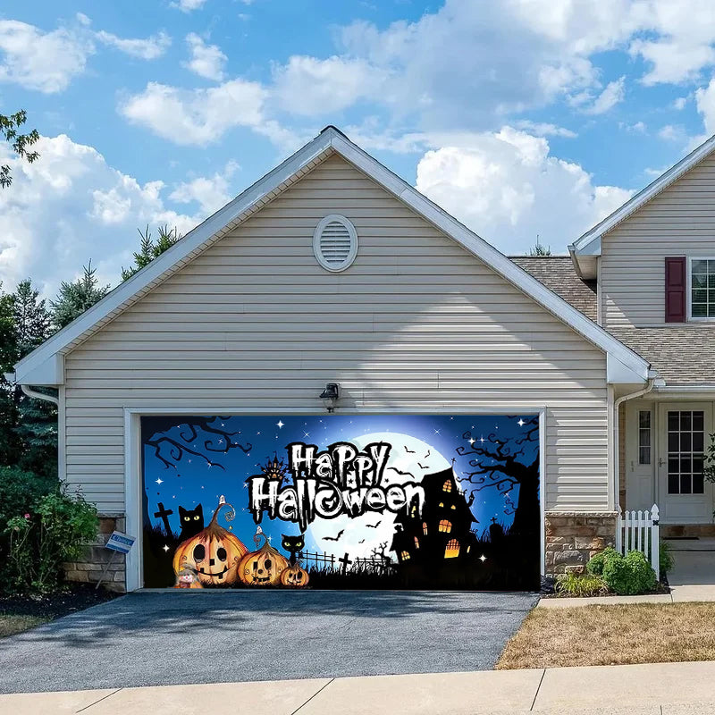 Halloween Garage Door Decoration