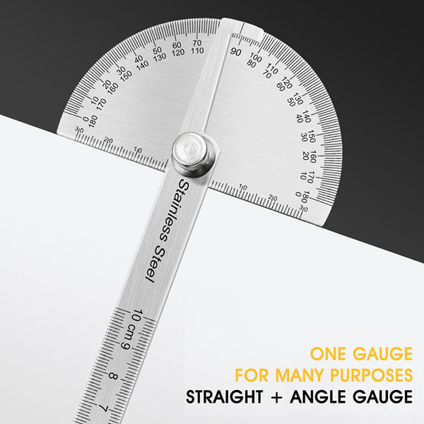 Stainless Steel Protractor Angle Finder