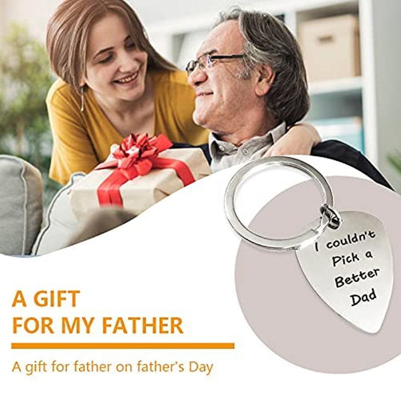 Keychain "I Couldn't Pick A Better Dad" - Gifts for Father