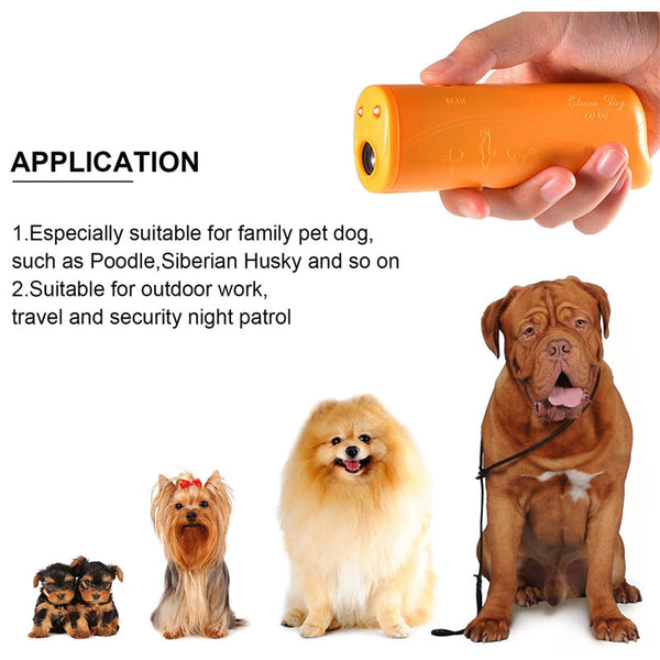 LED Ultrasonic Dog Trainer Device