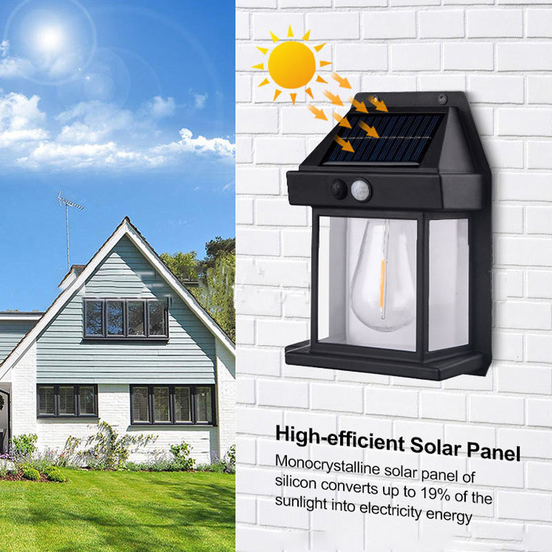 Outdoor Solar Tungsten Wall Light