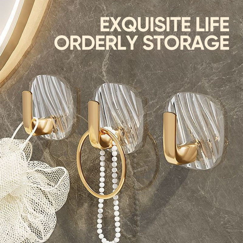 Exquisite Acrylic Punch-Free Hook Transparent Adhesive Wall Hook