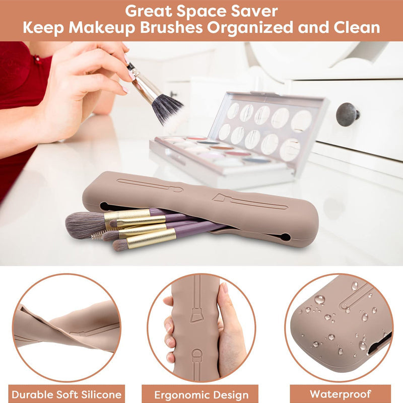 Silicone Makeup Brush Storage Case