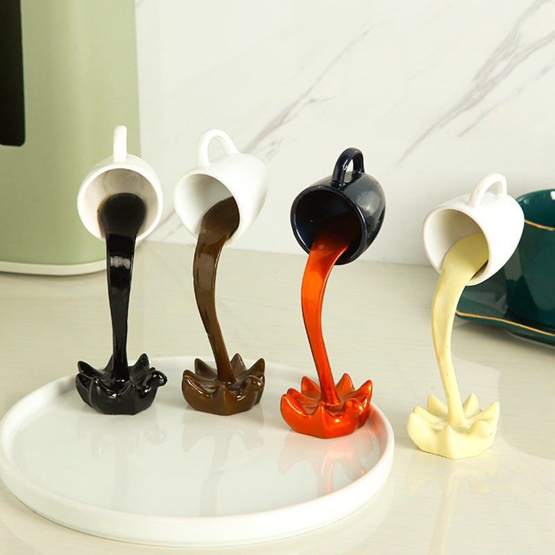 Three-dimensional Coffee Cup Ornaments