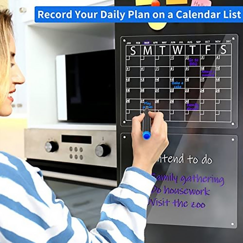 Magnetic Acrylic Calendar Board