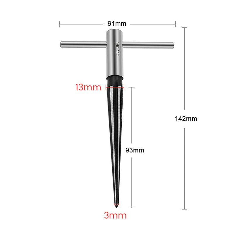 3-13mm, 5-16mm Hand Held T-Handle Tapered Reamer